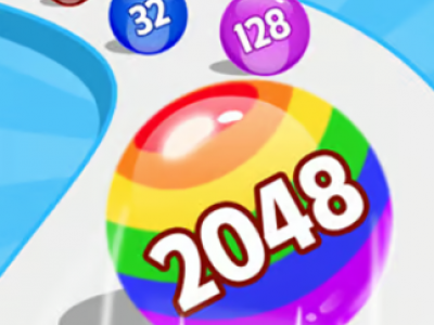 2048 Run Gorgeous Balls background