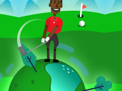 Golf Orbit background