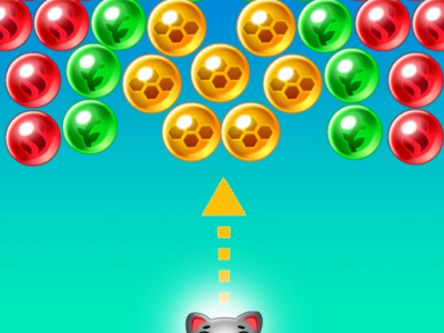 Save The Cats Bubble Shooter background