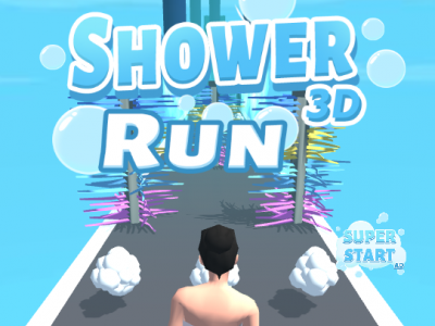 Shower Run 3D background