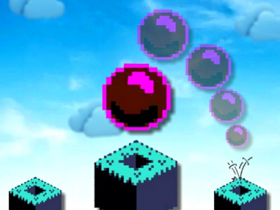 Sky Block Bounce background