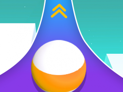 Sky Rolling Balls background